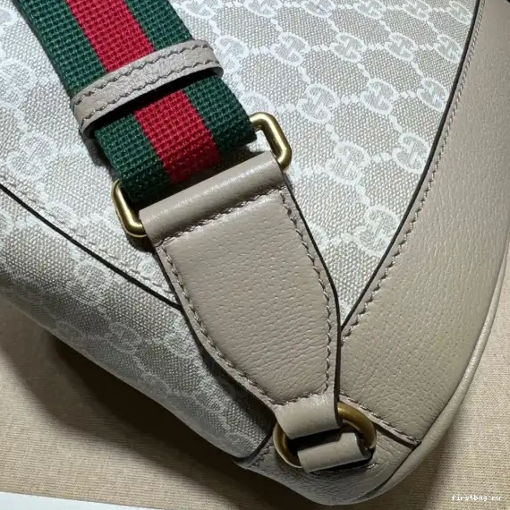 First bag ru Backpack G with Gucci Interlocking 0707